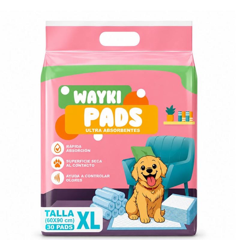 Pañales de Piso para Perros Wayki Pads – XL